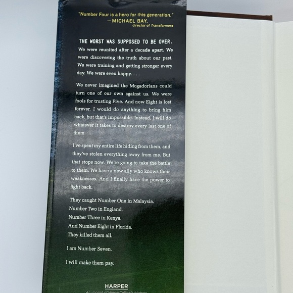 The Revenge of Seven by Pittacus Lore - Hardcover Signed Copy - Picture 2 of 4